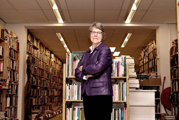 Tegenwoordig plaatsen we ook boeken op internet, maar alleen die een waarde hebben vanaf vijftig euro. Foto Gemma van der Heyden